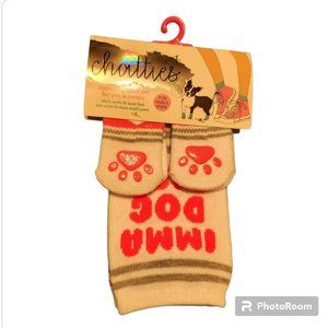 3/$27 Chatties Matching Owner and Small Pet Socks - NWT
